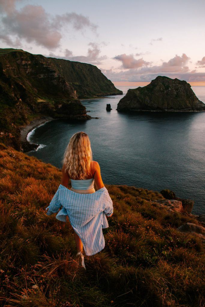 Miradouro da baia de alem - ultimate guide to Flores island Azores. 